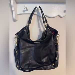 COACH Madison Leather Large Shoulder Tote